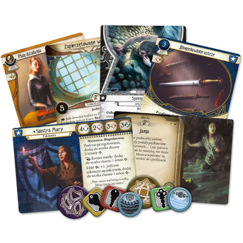 Horror w Arkham LCG: Zmowa nad Innsmouth Zmowa nad Innsmouth Galakta