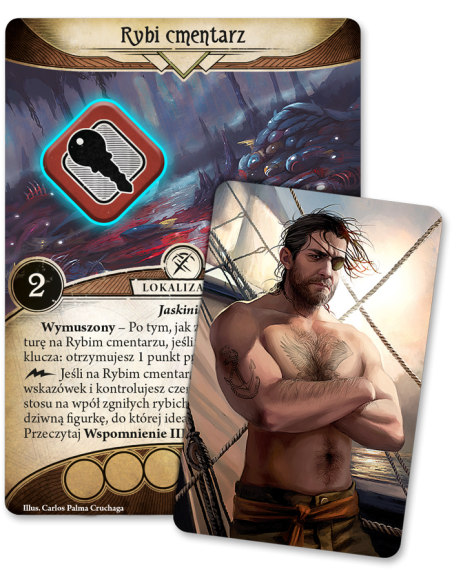 Horror w Arkham LCG: Zmowa nad Innsmouth Zmowa nad Innsmouth Galakta