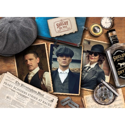 Puzzle 1000 el. Peaky Blinders Filmy Clementoni