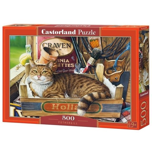 Puzzle 500 el. Fothergill Zwierzęta Castorland
