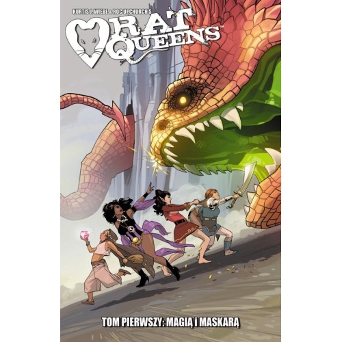 Rat Queens - 1 - Magią i maskarą Komiksy fantasy NonStopComics