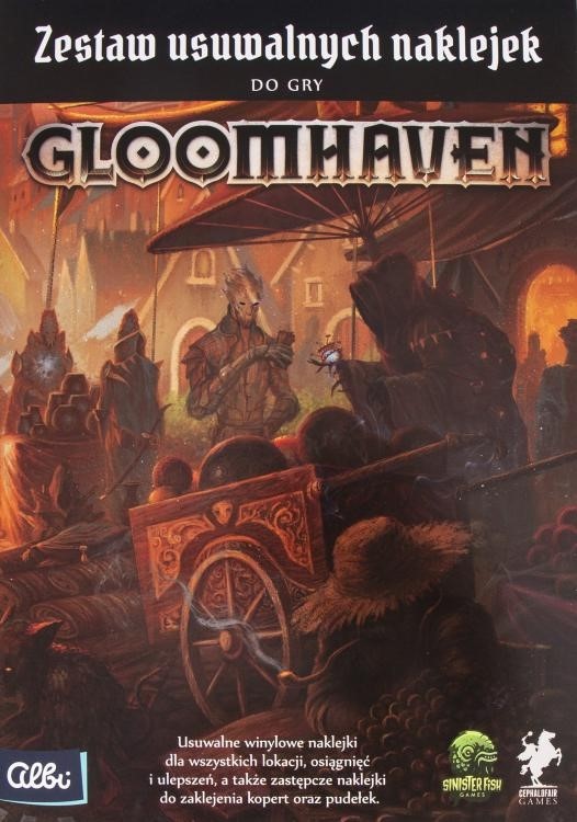 Gloomhaven: zestaw naklejek (edycja polska)