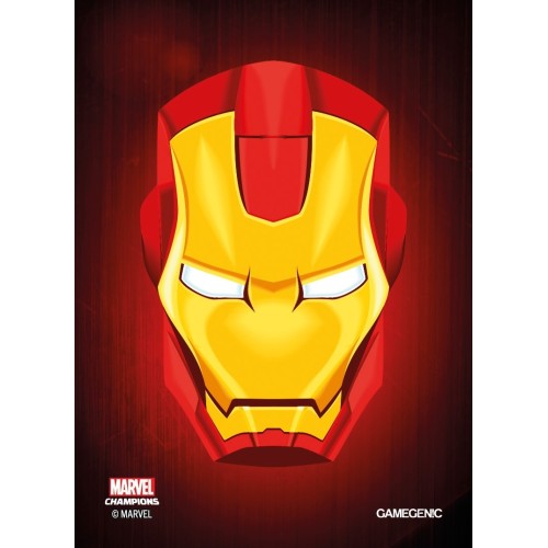 MARVEL Art Sleeves (66 mm x 91 mm ) Iron Man 50+1 szt. Gamegenic Gamegenic