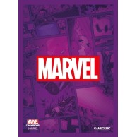 MARVEL Art Sleeves (66 mm x 91 mm) Purple 50+1 szt. Gamegenic Gamegenic