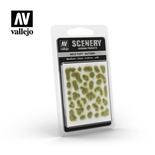 Vallejo Scenery SC409 Wild Tuft – Autumn Trawa i Posypki Vallejo
