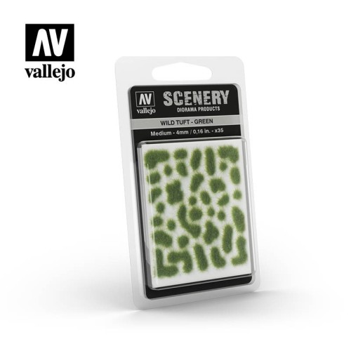 Vallejo Scenery SC406 Wild Tuft – Green Trawa i Posypki Vallejo