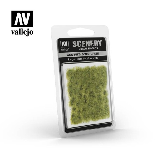 Vallejo Scenery SC413 Wild Tuft – Dense Green Trawa i Posypki Vallejo
