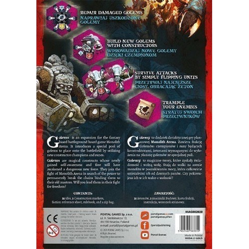Monolith Arena: Golemy PL/ENG Pozostałe gry Portal