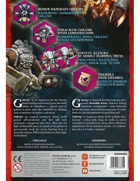 Monolith Arena: Golemy PL/ENG Pozostałe gry Portal