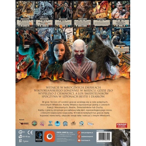 Terrors of London (edycja polska) Karciane Portal