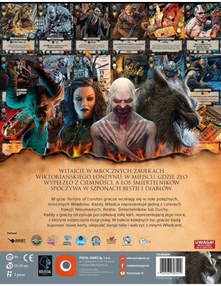 Terrors of London (edycja polska) Karciane Portal