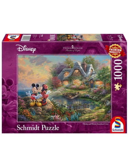 PQ Puzzle 1000 el. Myszka Miki & Minnie (Disney) Schmidt Spiele Schmidt Spiele