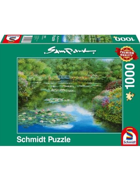 PQ Puzzle 1000 el. Lilie wodne Pejzaże Schmidt Spiele