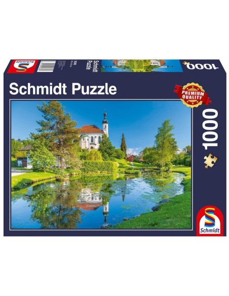 PQ Puzzle 1000 el. Breitbrunn Górna Bawaria Pejzaże Schmidt Spiele