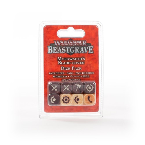 Warhammer Underworlds: Beastgrave – Morgwaeth's Blade-coven Dice Set Przedsprzedaż Games Workshop