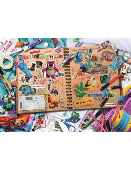 Puzzle 1000 el. Disney Pixar scrapbook Inspiracje Ravensburger