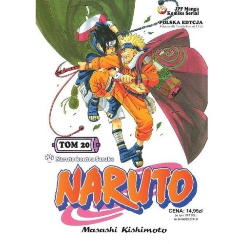 Naruto - 20 - Naruto kontra Sasuke Shounen JPF - Japonica Polonica Fantastica