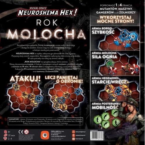 Neuroshima Hex 3.0! Rok Molocha Strategiczne Portal