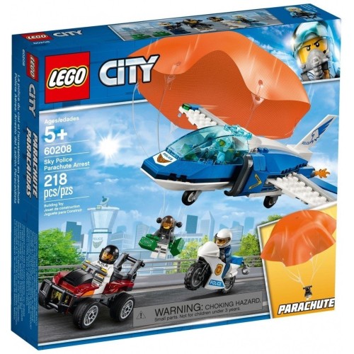 LEGO Klocki City Aresztowanie spadochroniarza City Lego