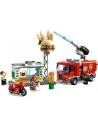 LEGO Klocki City Na ratunek w płonącym barze City Lego