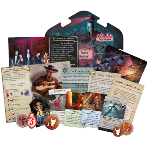 Horror w Arkham: Wśród mrocznych fal Pozostałe gry Galakta