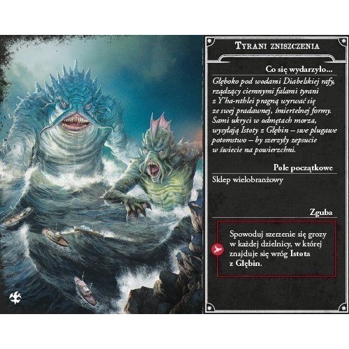 Horror w Arkham: Wśród mrocznych fal Pozostałe gry Galakta