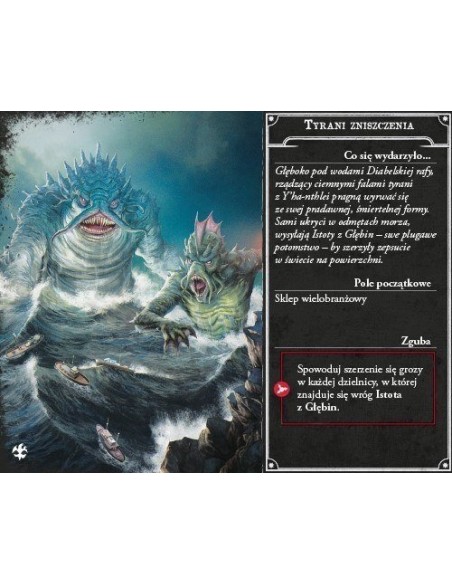 Horror w Arkham: Wśród mrocznych fal Pozostałe gry Galakta