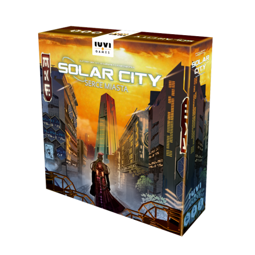 Solar City: Serce Miasta Dodatki do Gier Planszowych IUVI Games