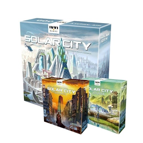 Solar City: Zestaw + promo Strategiczne IUVI Games