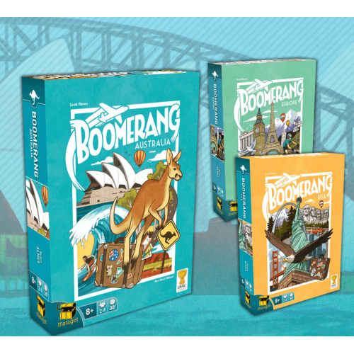 Boomerang (edycja Kickstarter BOOMERANG AROUND THE WORLD (AND BACK))) Karciane