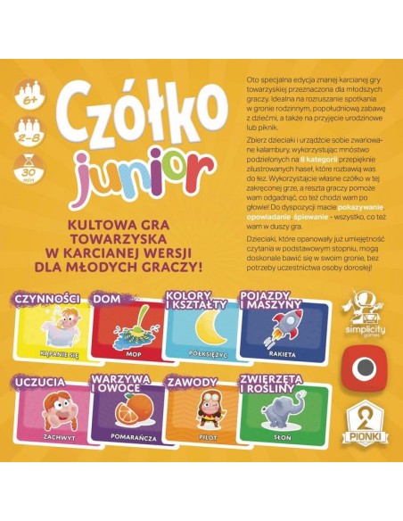 Czółko Junior Dla dzieci 2 Pionki