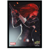 Marvel Card Sleeves - Black Widow (65 Sleeves) Pozostałe Upper Deck Entertainment