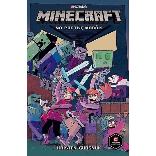 Minecraft: Na pastwę mobów Komiksy dla dzieci i młodzieży Jaguar