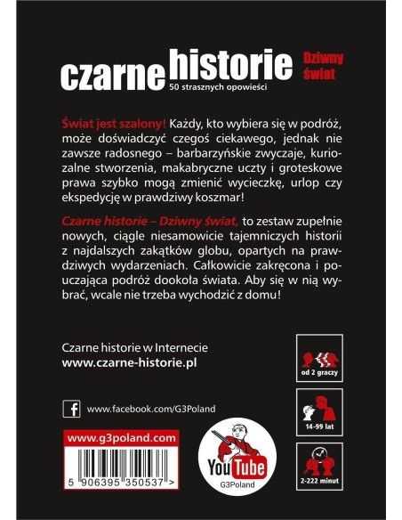 Czarne historie - Dziwny świat Imprezowe G3