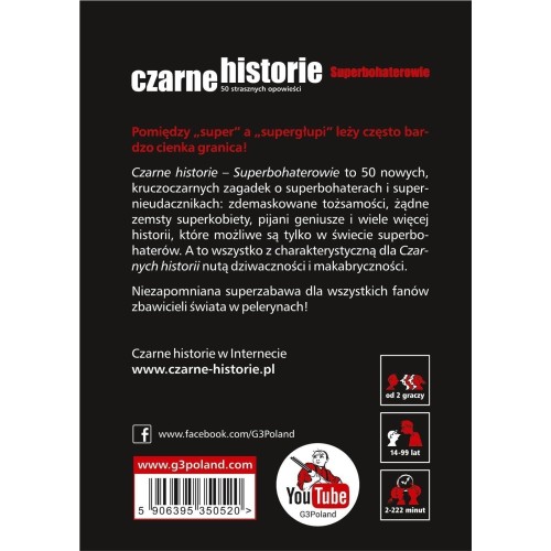 Czarne historie - Superbohaterowie Imprezowe G3