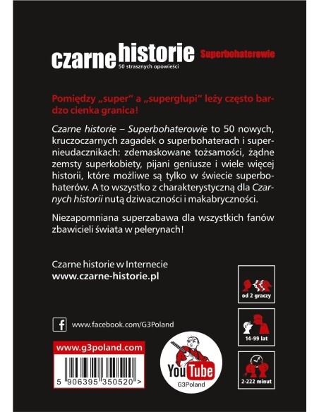 Czarne historie - Superbohaterowie Imprezowe G3