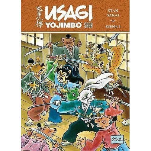 Usagi Yojimbo - Saga. Księga 5. Komiksy fantasy Egmont