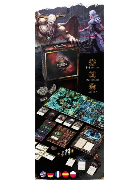 Machina Arcana ~ To Eternity (edycja Polska Kickstarter All-in) Kooperacyjne Adreama Games