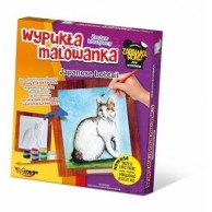 Wypukła malowanka [Zestaw Kreatywny] Kot Japanese bobtail Zabawki kreatywne  Mirage-Hobby