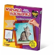 Wypukła malowanka [Zestaw Kreatywny] Kot American bobtail Zabawki kreatywne  Mirage-Hobby