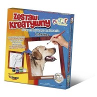 Wypukła malowanka [Zestaw Kreatywny] PIES Labrador Zabawki kreatywne  Mirage-Hobby