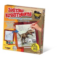 Wypukła malowanka [Zestaw Kreatywny] DINO Allosaurus Zabawki kreatywne  Mirage-Hobby