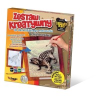 Wypukła malowanka [Zestaw Kreatywny] DINO Ankylosaurus Zabawki kreatywne  Mirage-Hobby