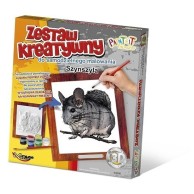 Wypukła malowanka [Zestaw Kreatywny] Szynszyla Zabawki kreatywne  Mirage-Hobby