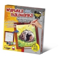 Wypukła malowanka [Zestaw Kreatywny] FUTRZAK Świnka morska długowłosa Zabawki kreatywne  Mirage-Hobby