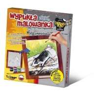 Wypukła malowanka [Zestaw Kreatywny] FUTRZAK Mysz japońska Zabawki kreatywne  Mirage-Hobby