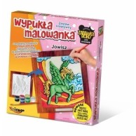 Wypukła malowanka [Zestaw Kreatywny] JEDNOROŻEC Jowisz Zabawki kreatywne  Mirage-Hobby