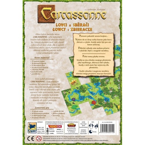 Carcassonne: Łowcy i Zbieracze Rodzinne Bard Centrum Gier