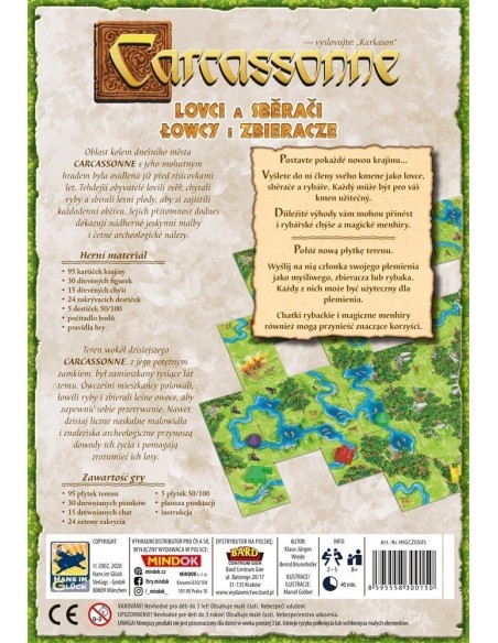 Carcassonne: Łowcy i Zbieracze Rodzinne Bard Centrum Gier