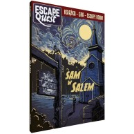 Escape Quest: Sam w Salem. Książka z łamigłówkami Gry Paragrafowe Egmont
